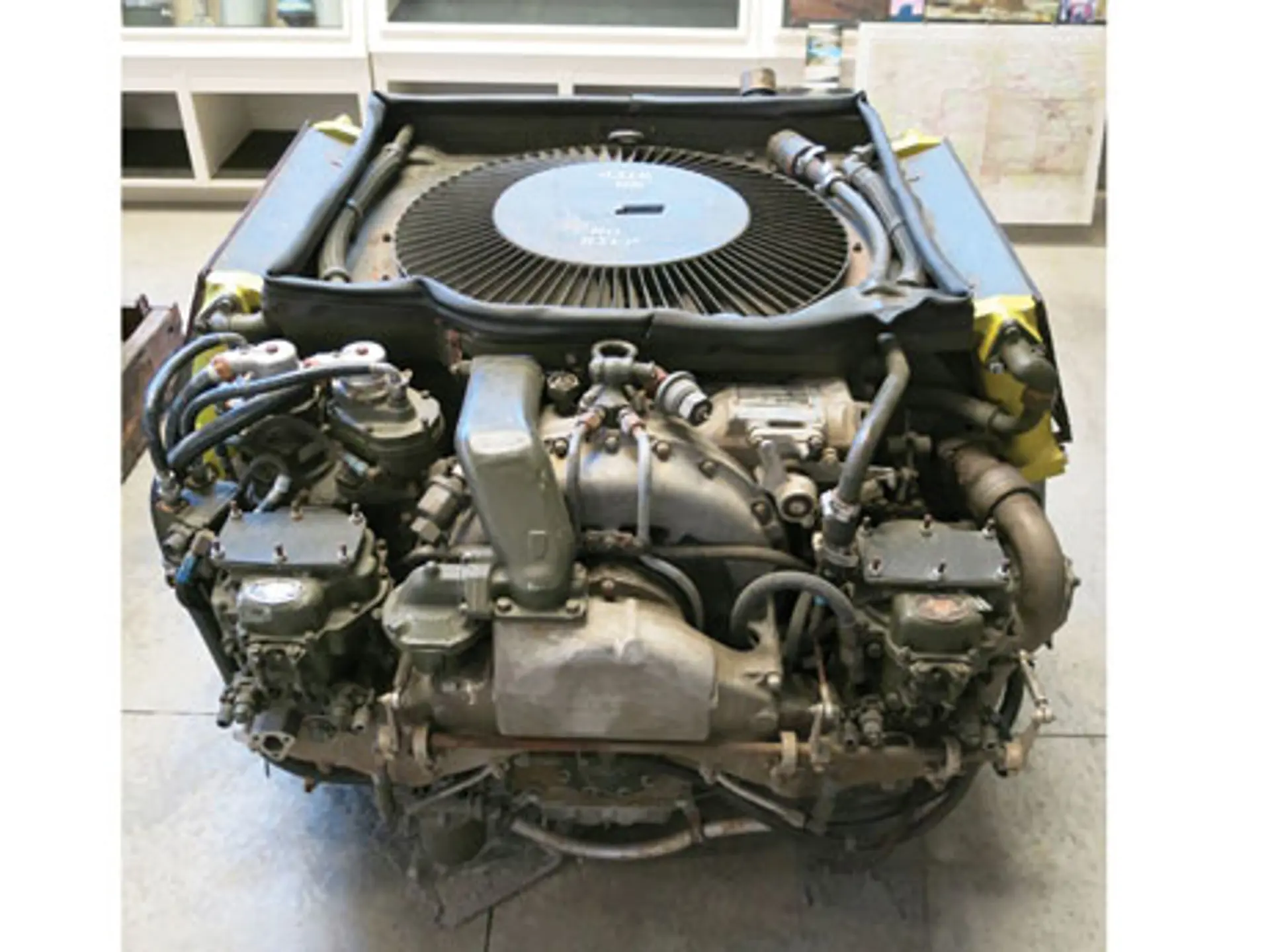 Continental Six Cylinder Air Cooled Engine U.S.A | The Littlefield ...