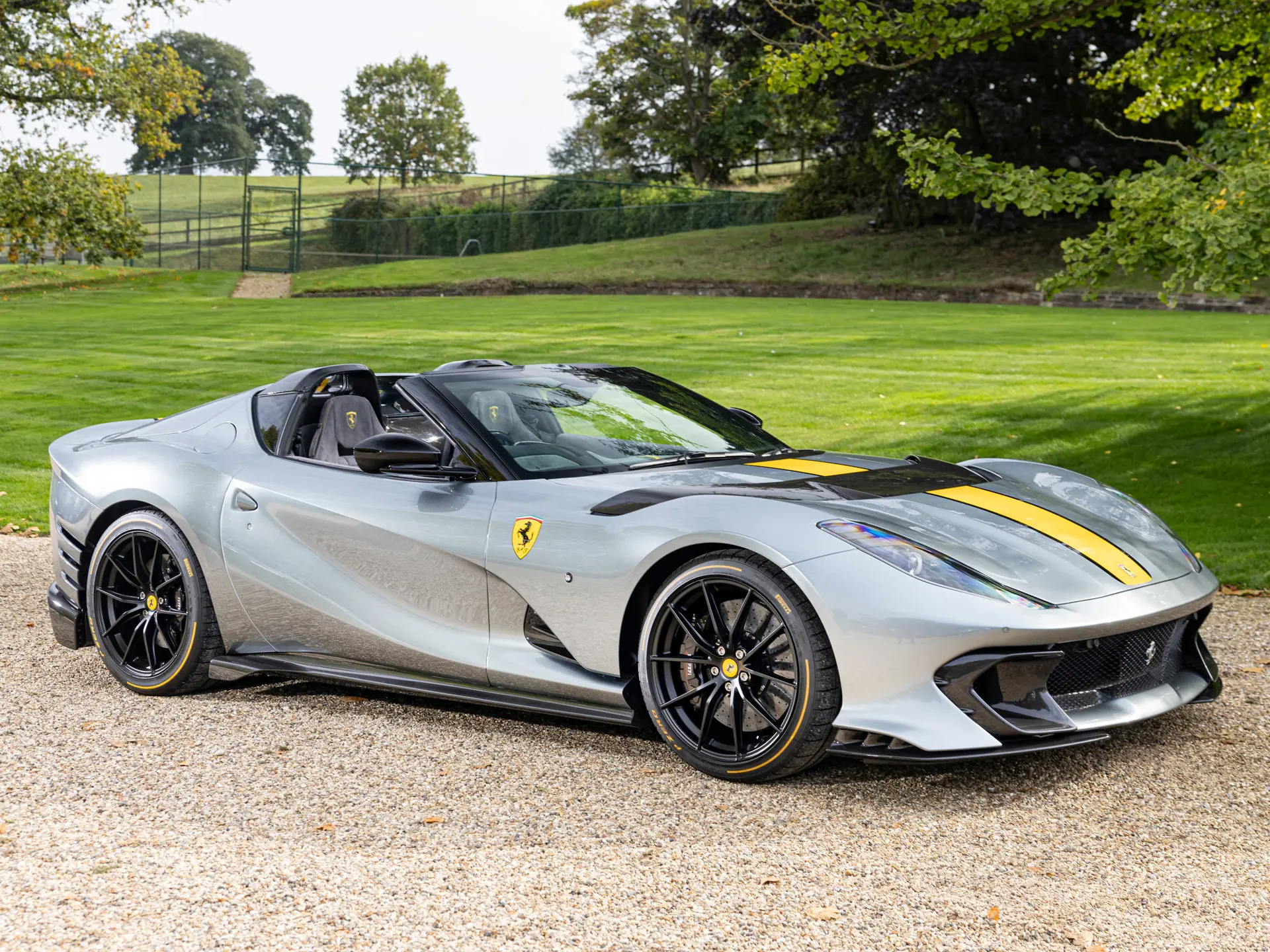 Ferrari 812 Competizione A Nero Daytona Looksmart LS531F - Miniatures