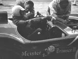 Augie Pabst pilots the XP-5 in the Nassau Trophy race, Bahamas Speed Weeks, December 6, 1959.