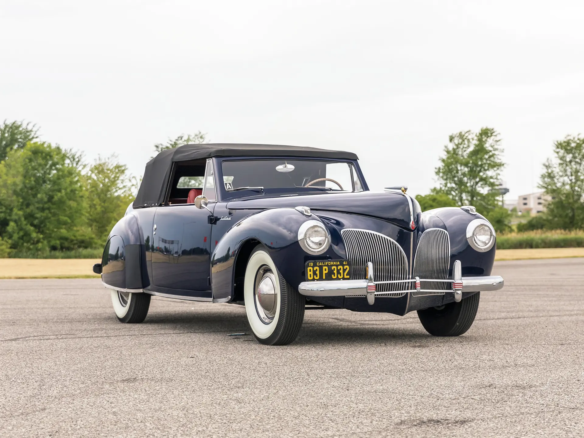 1941 Lincoln Continental Cabriolet | Auburn Fall 2020 | RM Sotheby's, image size:1920x1440