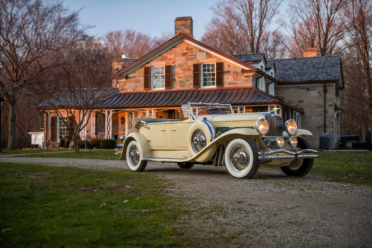 1931 Duesenberg Model J Tourster by Derham offered at RM Sotheby's Monterey 2026