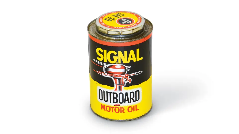 Signal Outboard Motor Oil Can | Auburn Spring 2019 | RM Sotheby's