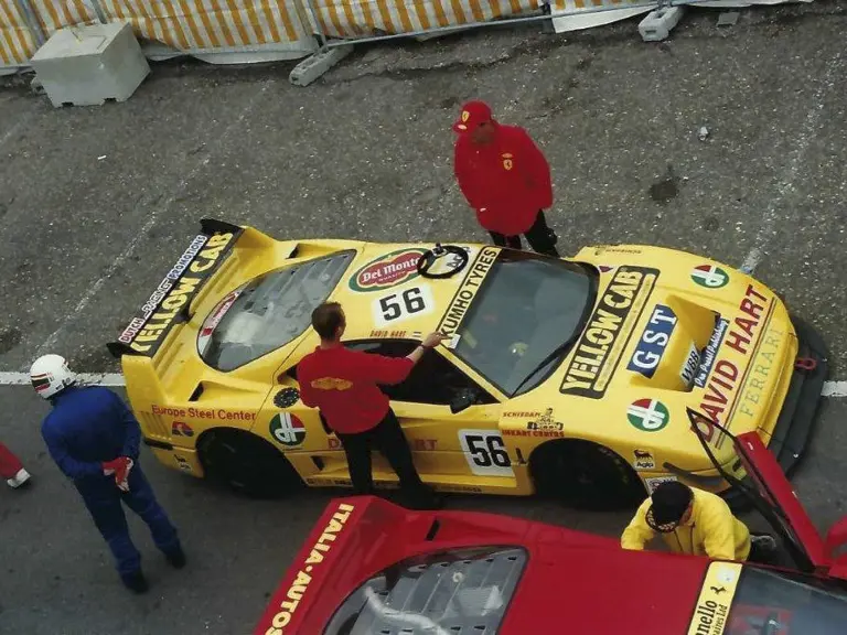 Chassis number 80782 as seen at Zandvoort in 1996.