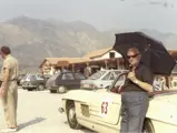 Ron Cushway poses with his car.