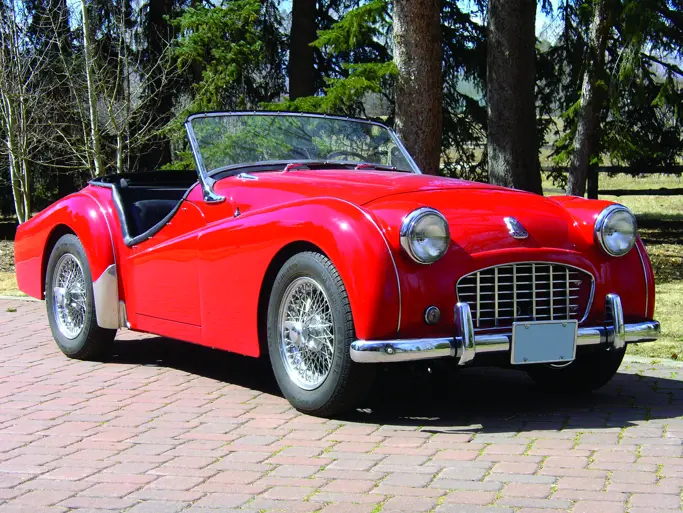 Triumph TR3: market value and price history
