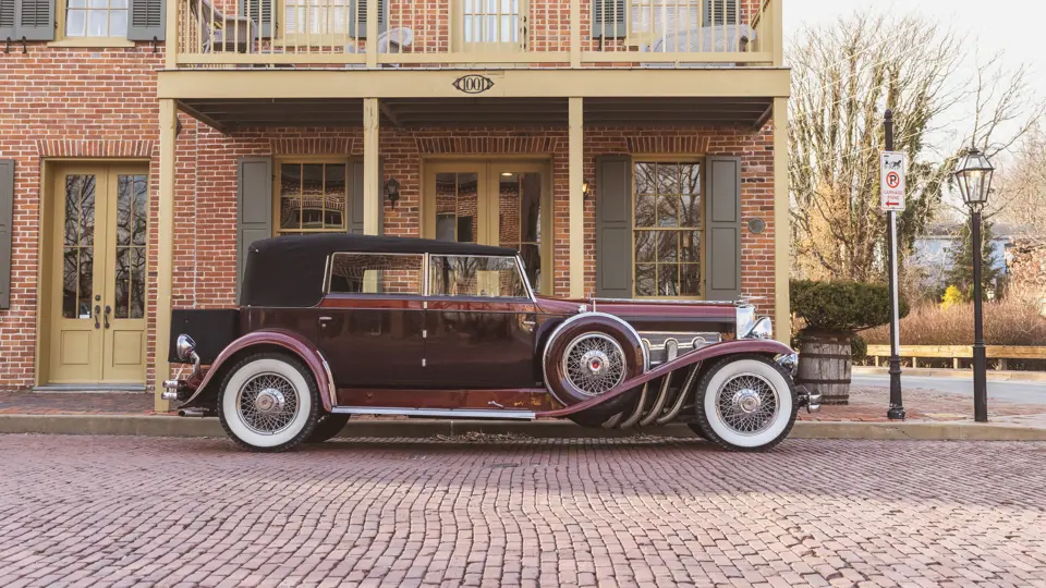 1930 Duesenberg Model J Convertible Sedan | Photo: Ted Pieper - @vconceptsllc