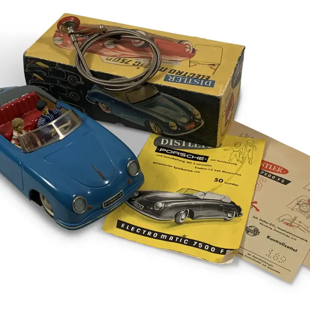 Distler Electro-Matic 7500 with Porsche License Plate | A Lifetime