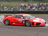 011 M as seen during the ninth round of the 2003 British GT Championship at Thruxton, where it placed second overall and second in class.