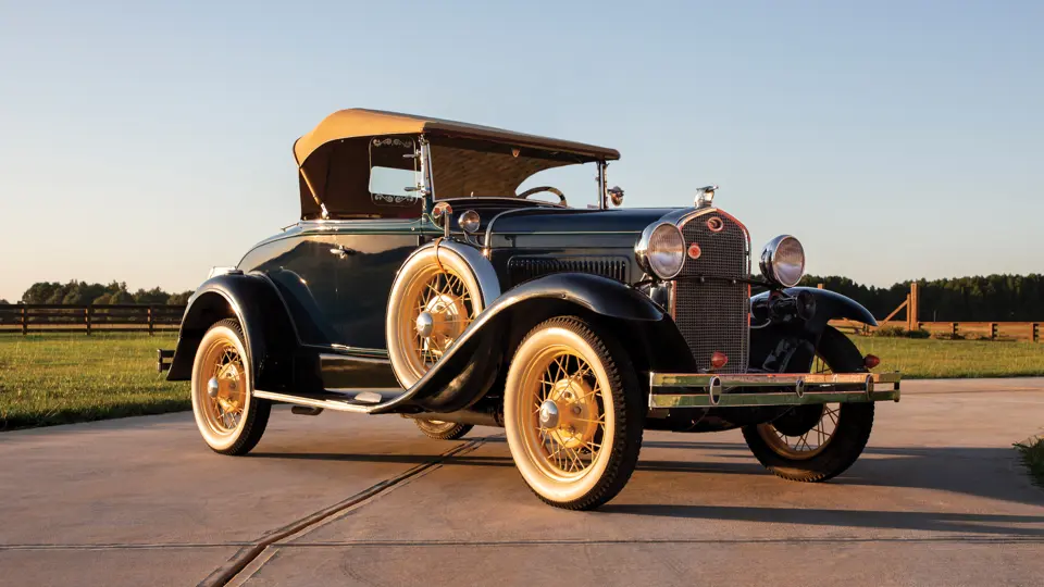 1931 Ford Model A DeLuxe Roadster | Hershey 2019 | RM Sotheby's
