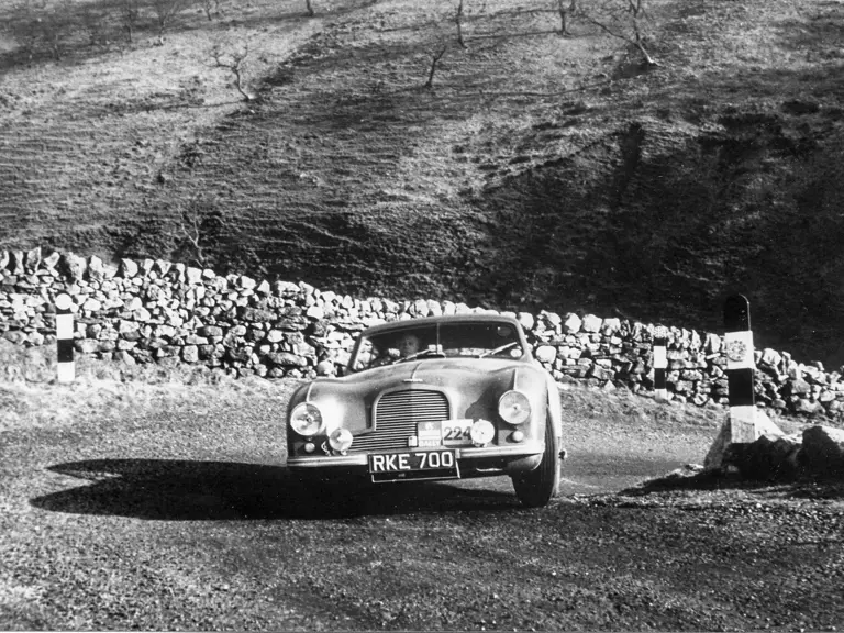 Chassis no. LML/50/390 as seen on the 1954 RAC International Rally.