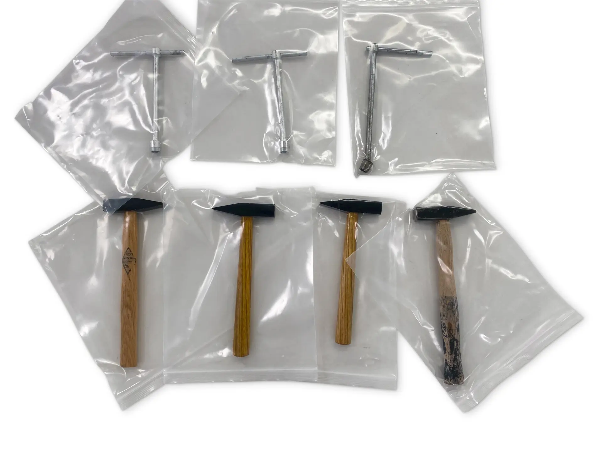 Four Hammers and Three Socket Wrenches | The White Collection | Online ...