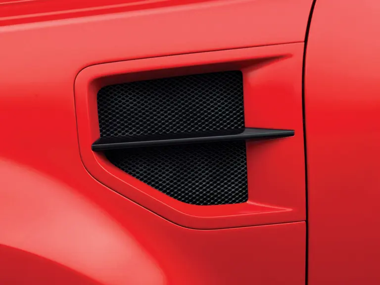 Ford Sport Trac Adrenalin teaser: Functional air extractors in the front fenders help manage air flow through the Adrenalin’s engine bay.