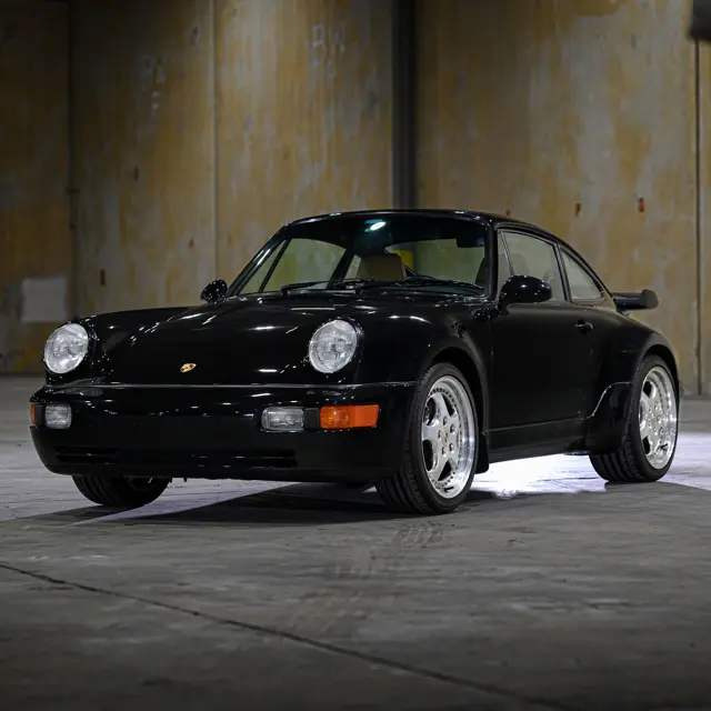 【MAXICHAMPS】Porsche 911 Turbo Black 1994 Porsche 911 Turbo 3.6 | Miami | RM Sotheby's