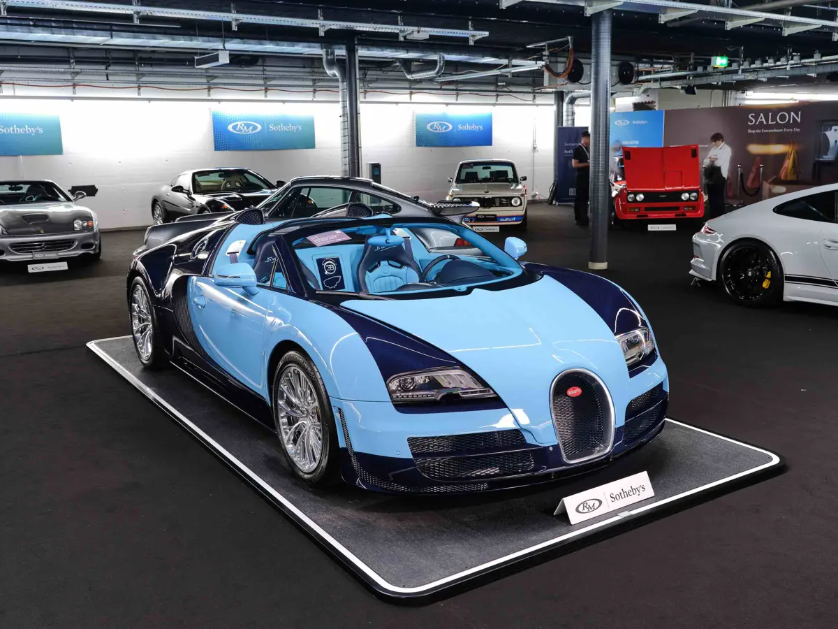 2014 Bugatti Veyron 16.4 Grand Sport Vitesse Jean-Pierre Wimille sold at RM Sotheby's Zurich 2026