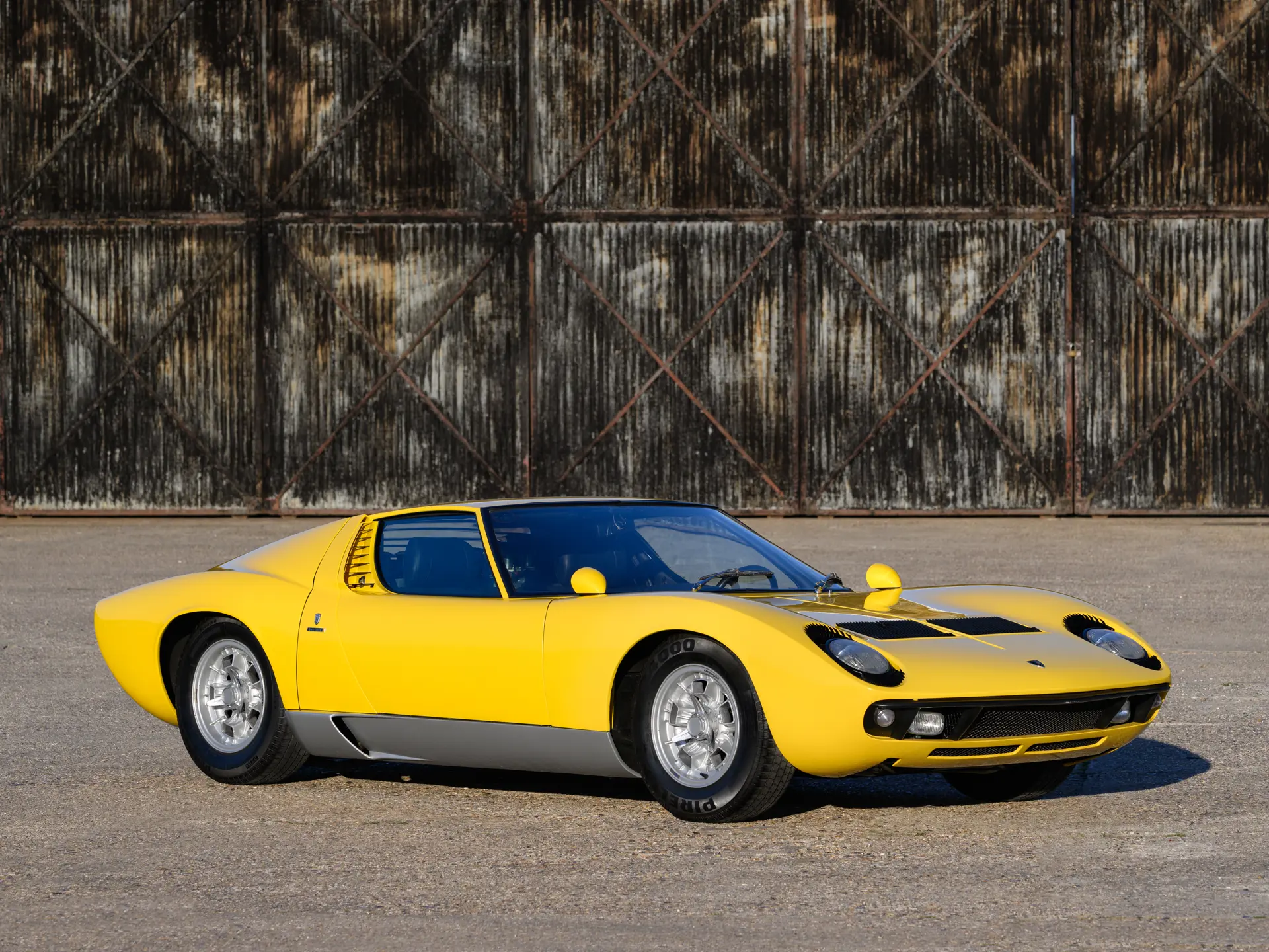 超ポイントアップ祭 1968 RM | 2022 Monterey | Bertone by P400 Miura Lamborghini Jacket Outer