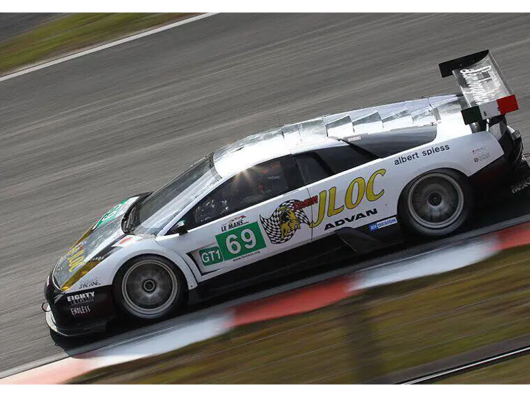 Chassis 61 driven by Yogo and Iiri for Team JLOC at Okayama, where the car finished 1st in the GT1 Class in race one.