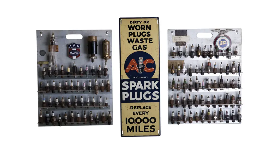 Spark Plug Display Embry Riddle Spark Plug Displays | Vintage Motor Cars of Hershey 2009 | RM Sotheby's