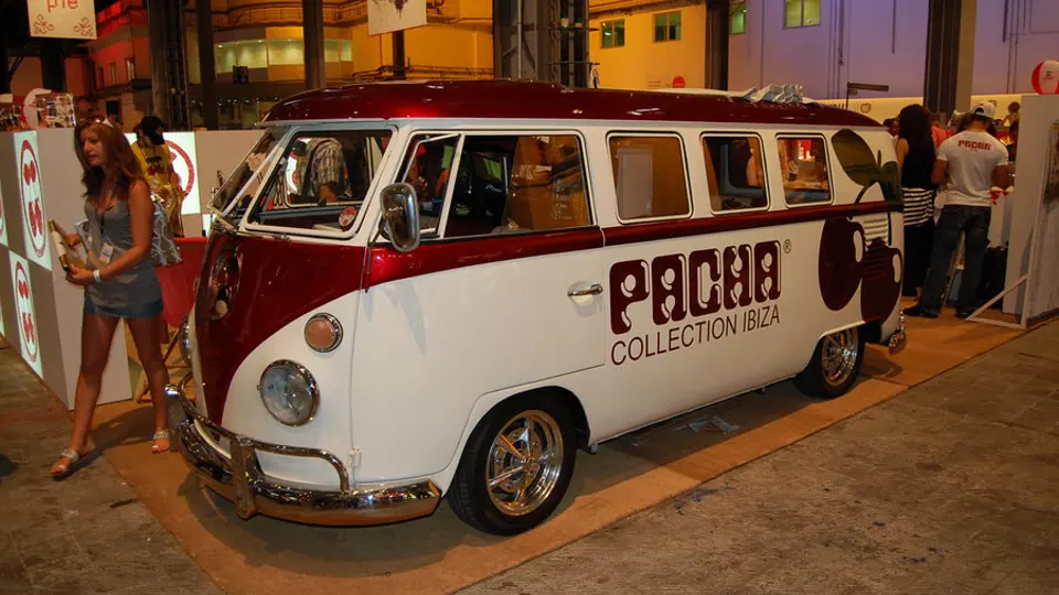 The Pacha Volkswagen Type 2 at a Pacha exhibition stand in 2007.