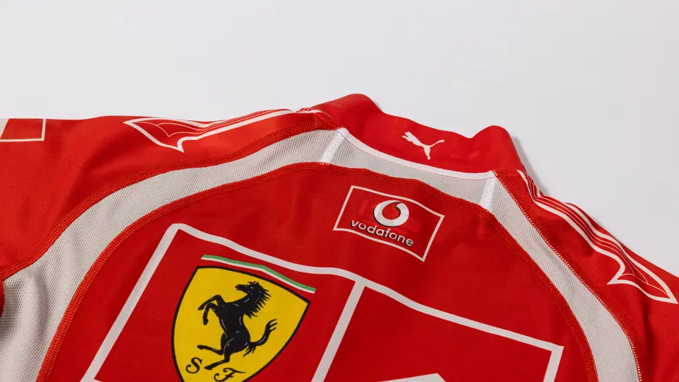 Tee-shirt Michael Schumacher Scuderia Ferrari F1 - Dédicacé Et Signé - Neuf