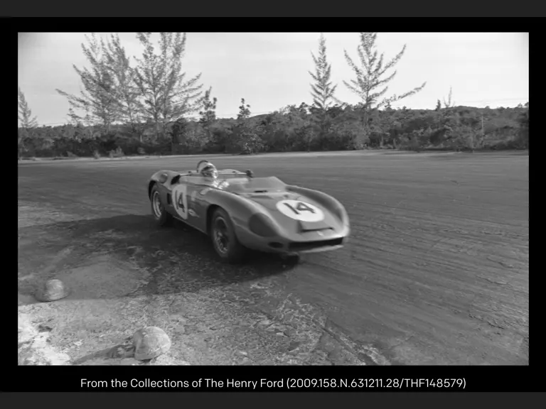 Buck Fulp, #14, Nassau Trophy, Bahamas Speed Week, 08 December 1963.