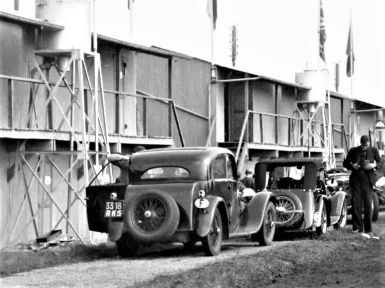 The Bugatti is pictured in 1936.