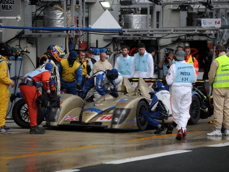 The Creation was raced by Johnny Mowlem, Stuart Hall, and Marc Goossens at the 2008 24 Hours of Le Mans, finishing 19th overall. The Creation was raced by Johnny Mowlem, Stuart Hall, and Marc Goossens at the 2008 24 Hours of Le Mans, finishing 19th overall.