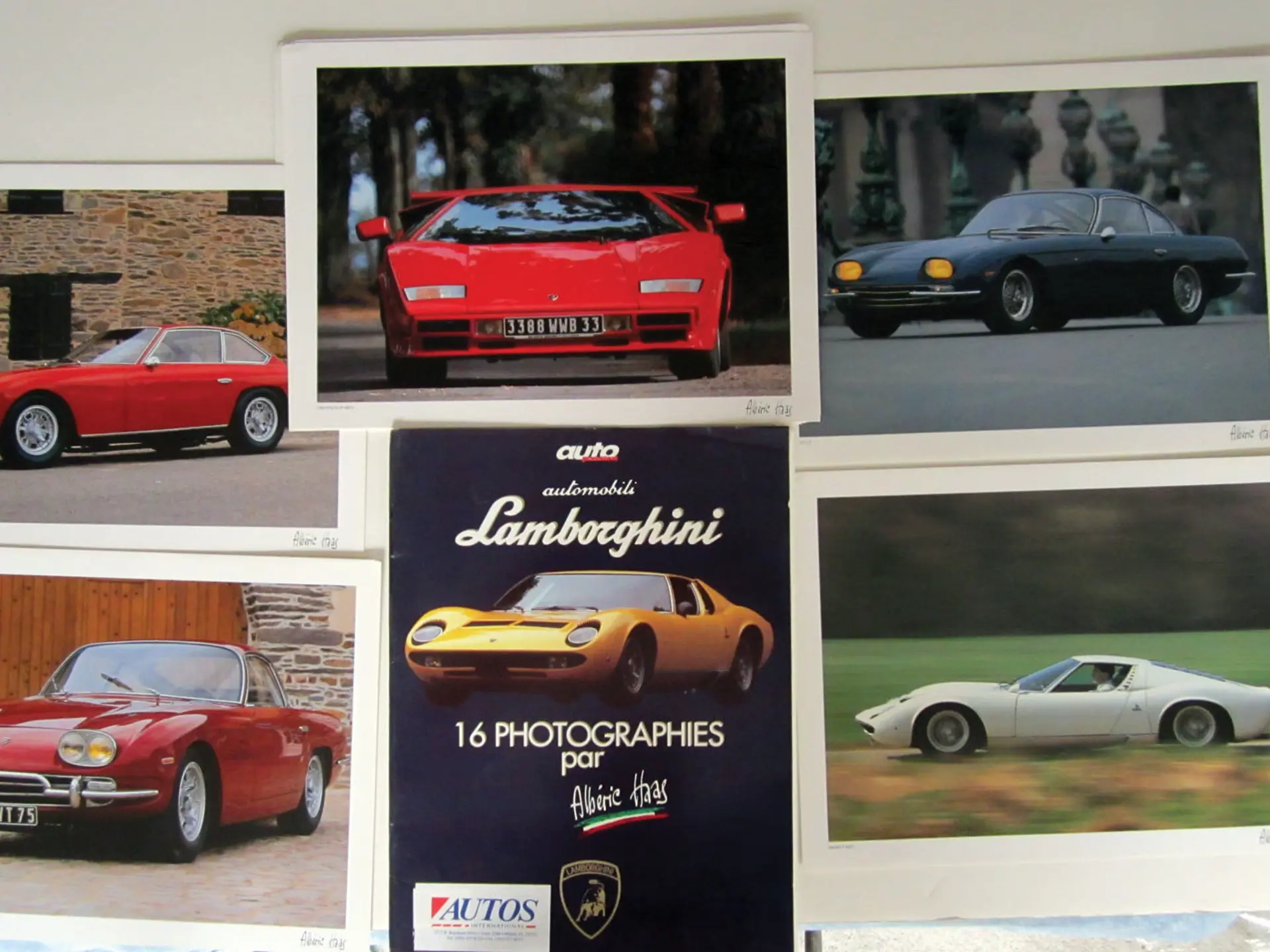 Lamborghini Lithographic Prints by Alberic Haas (16) (each 12