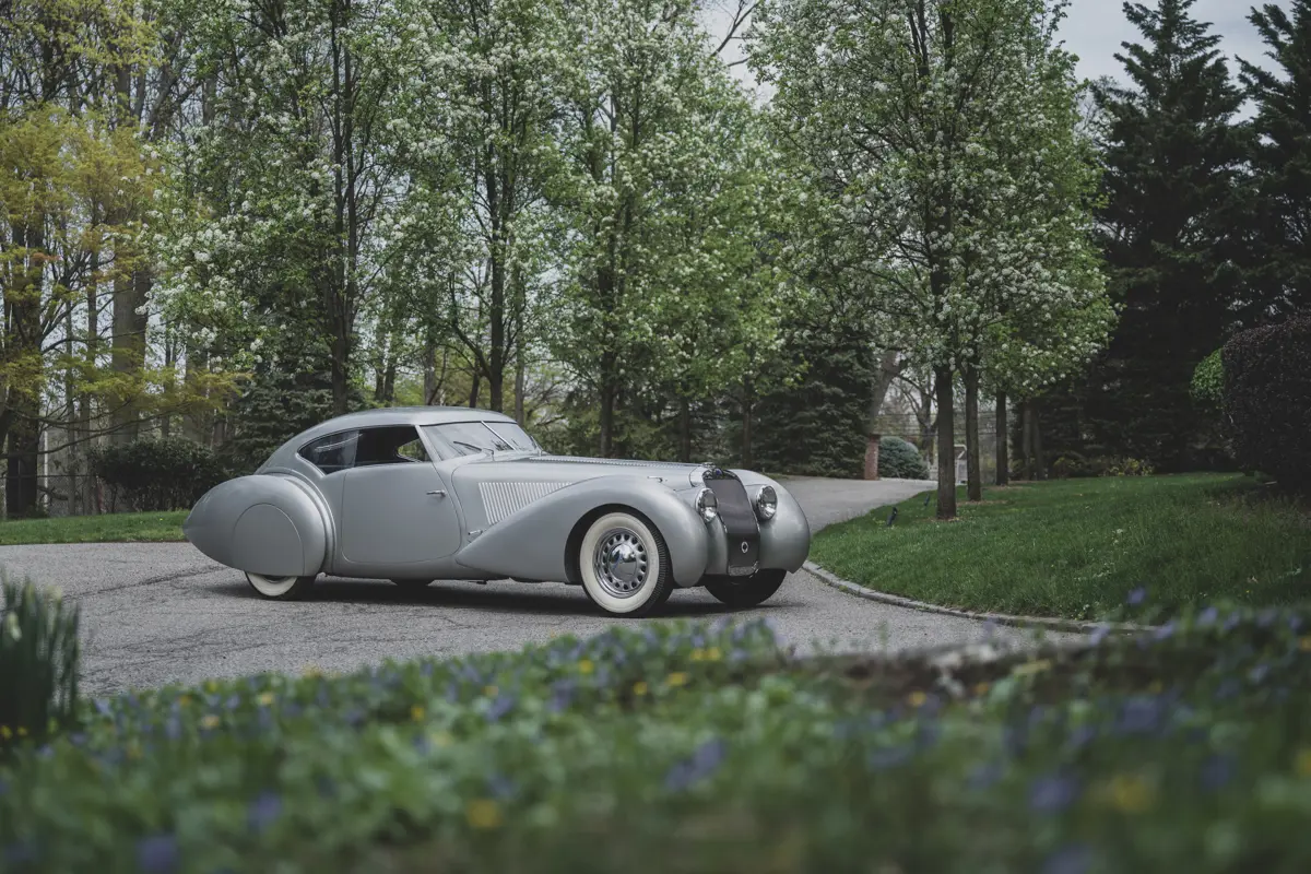 1937 Delage D8-120 S Aerodynamic Coupe by Pourtout