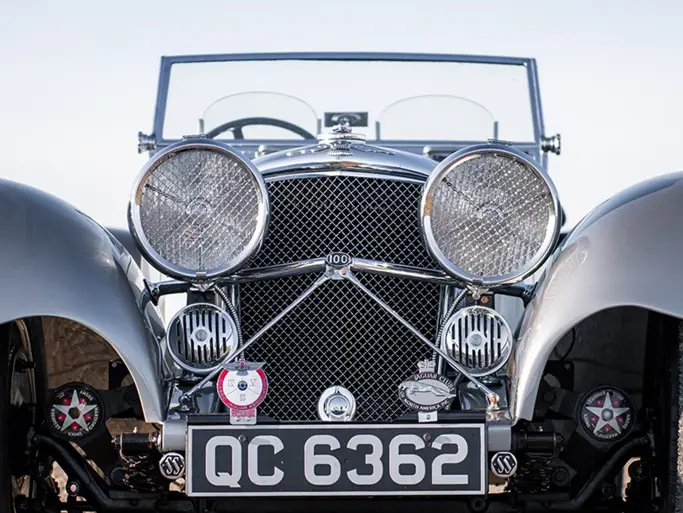 1938 SS 100 Jaguar 3Litre Roadster offered at RM Sothebys Arizona Live Auction 2021