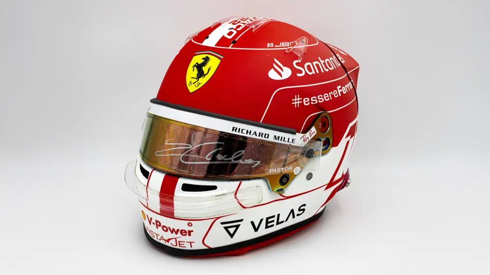 2022 Charles Leclerc Scuderia Ferrari Formula 1 Bell Replica