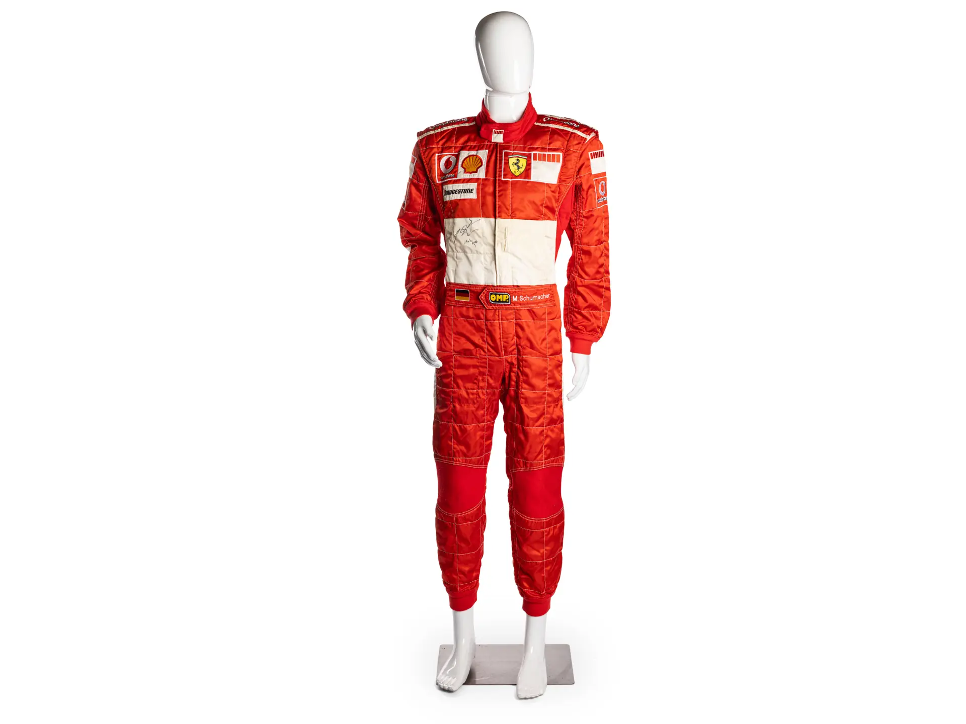 2006 Michael Schumacher Scuderia Ferrari Formula 1 Signed OMP Racing