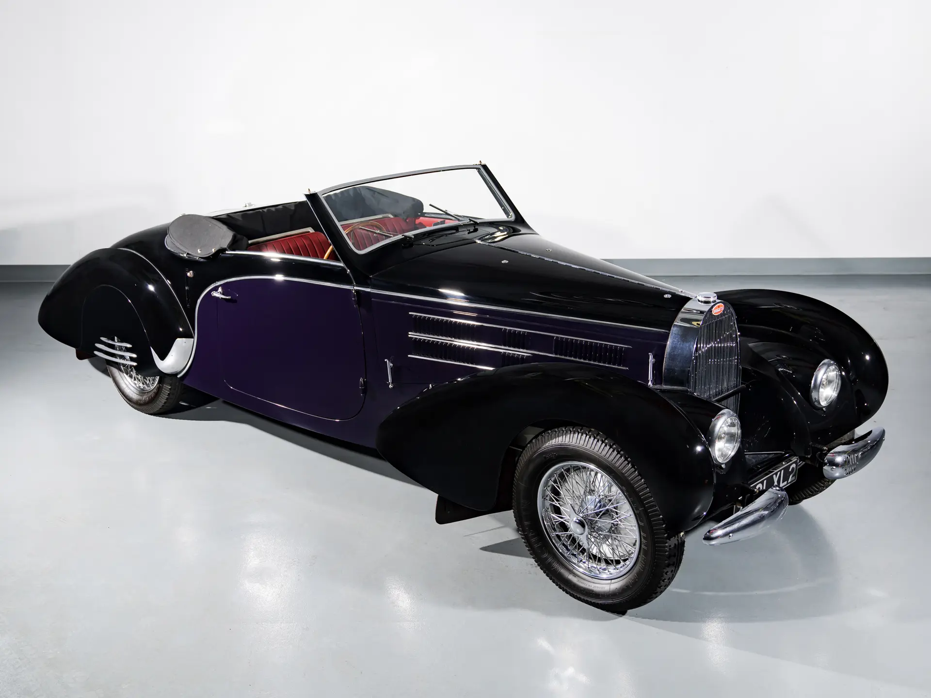 1939 Bugatti Type 57C Aravis Special Cabriolet by Gangloff