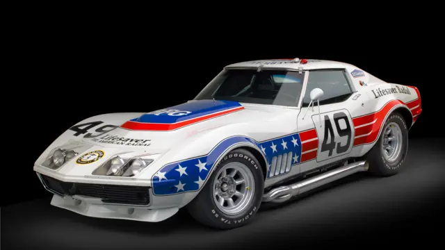 Trackside 1/24-1/25 Scale Greenwood Corvette 'Stars N Stripes' Decals – #48 Or #50