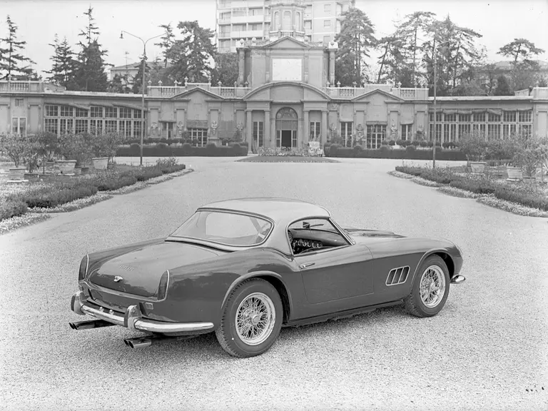 Press photos for the new Ferrari 250 GT SWB California Spyder.