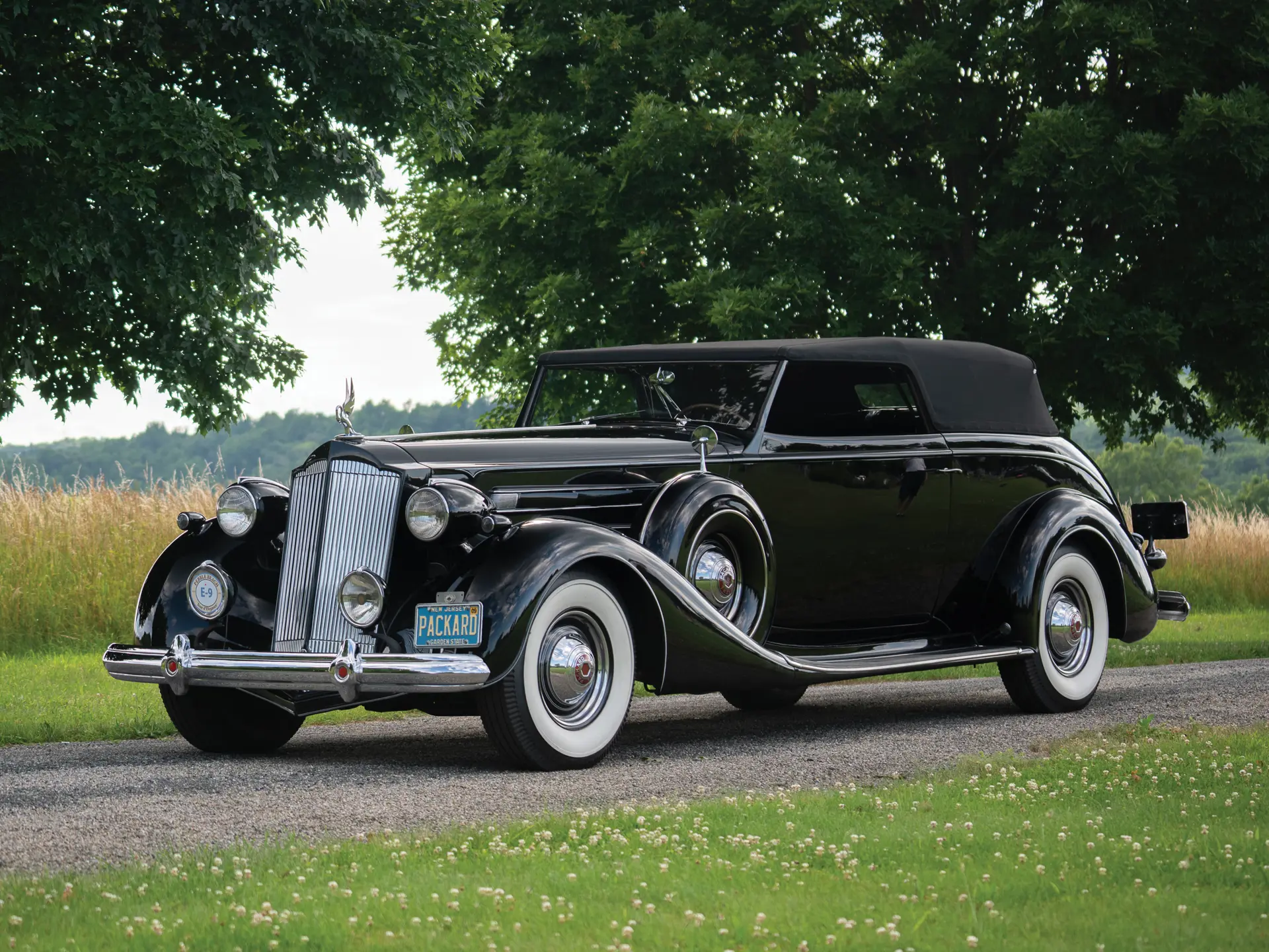 1937 Packard 1508 Twelve Convertible Victoria by Rollston