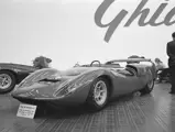 The P70 shown at the Turin Motor Show, November 1965.