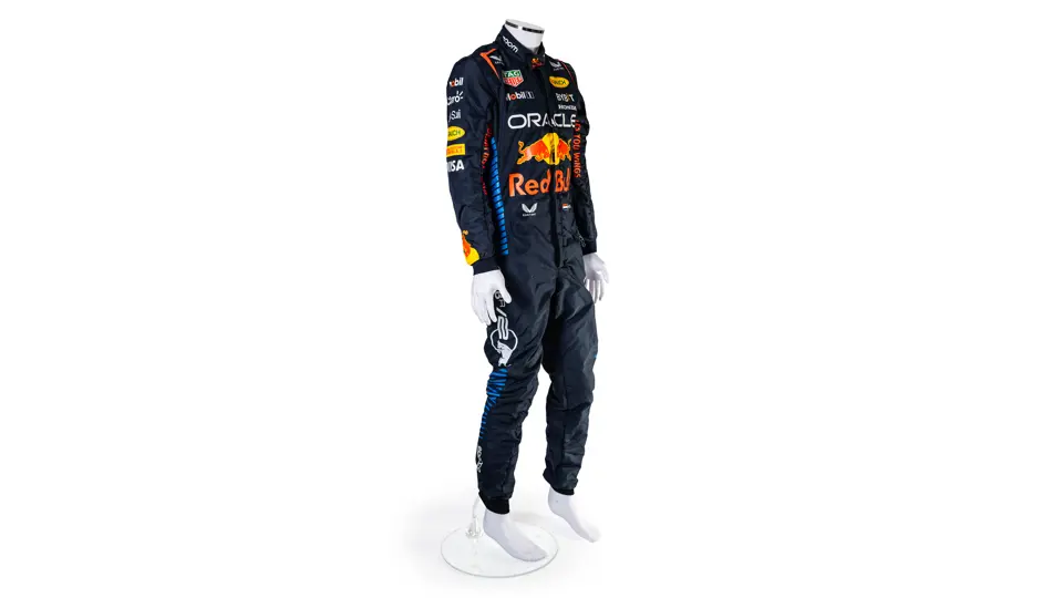 2024 Max Verstappen Red Bull Formula 1 Sparco Racing Suit | No Limits ...