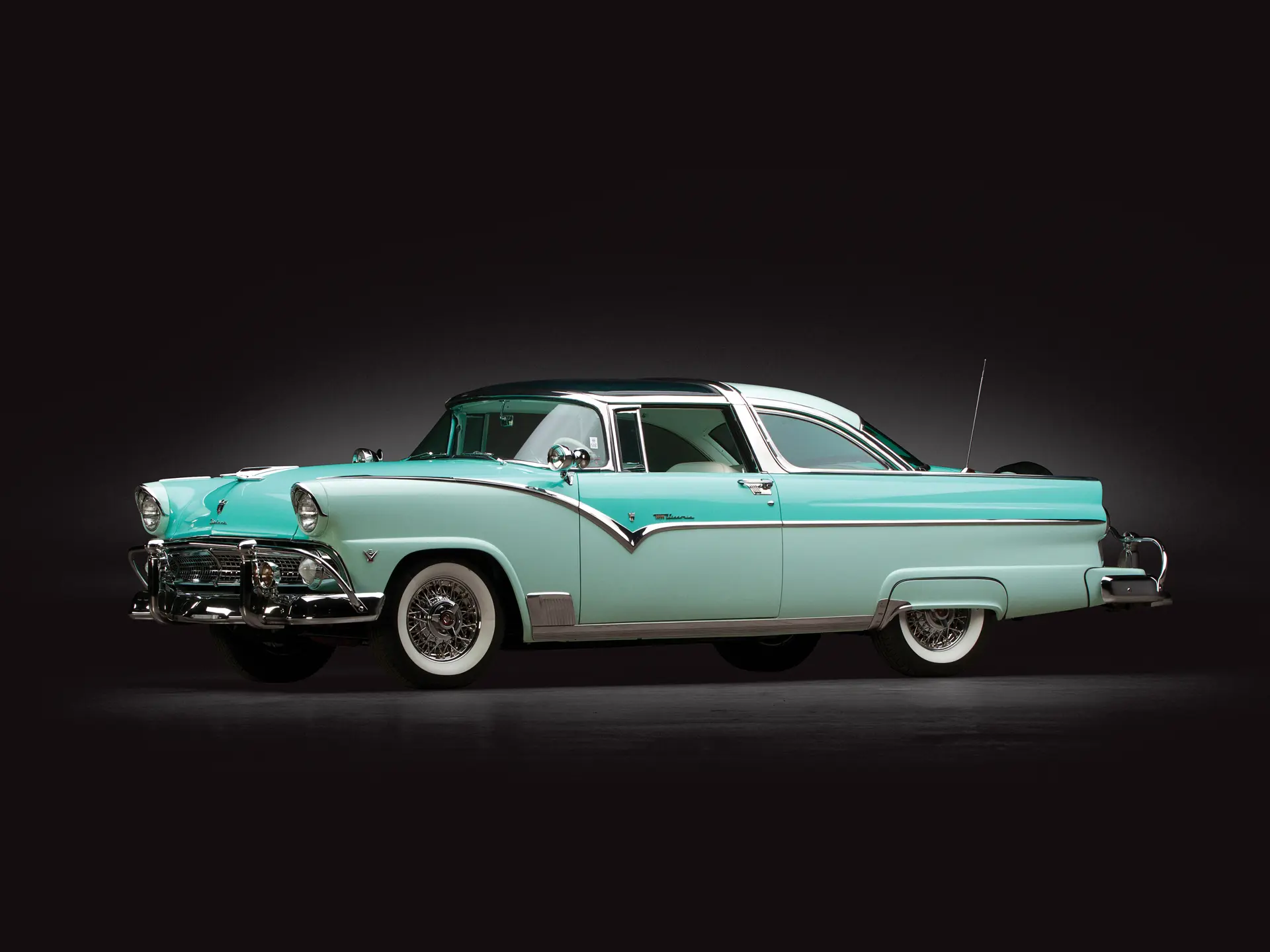 ☆絶版*フランクリンミント*1/24*1955 Ford Fairlane Crown