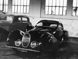 Chassis no. 90110 sitting inside the Talbot factory prior to World War II.