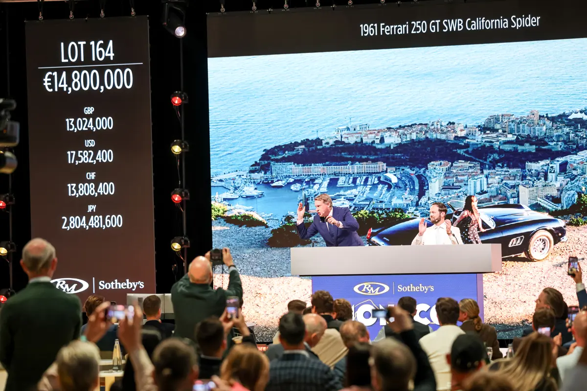 RM Sotheby's Monaco Auction 2026
