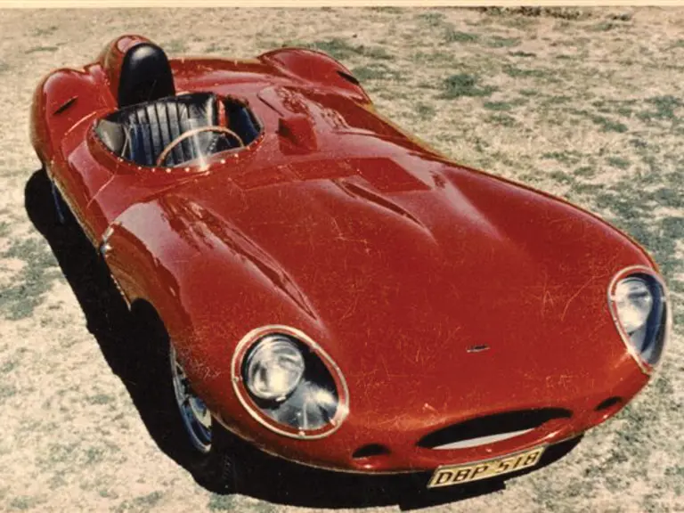 XKD 520 pictured in the 1960’s following its racing career.