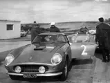 Pierre Noblet, #2, 2nd OA. Coupes de Vitesse, Linas-Montlhéry, April 12, 1959.