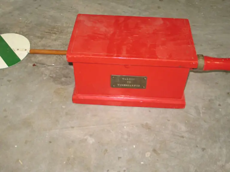 Red Train Network Box Red Train Box | The Pate Collection | RM Sotheby's
