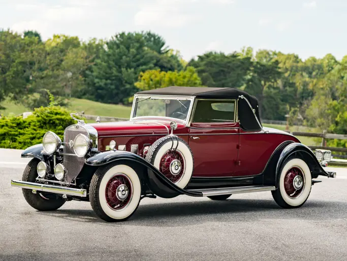 1931 Cadillac V-8 Convertible Coupe by Fleetwood: market value and price history