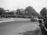 The Jowett en route to victory at the 1951 Rallye Automóvel Internacional de Lisboa.
