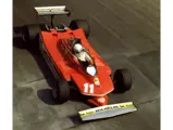 Jody Schecker is captured from above at Monza Circuit. He would later win the race and was the Formula 1 Drivers’ World Champion in 1979.