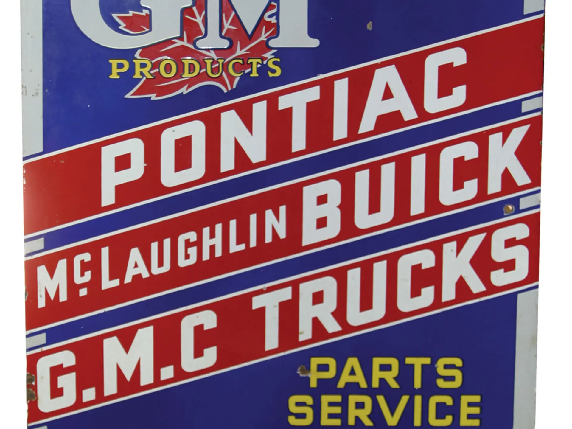 GM SIGN | Private Collection of Tom & Marlene Stackhouse | RM Sotheby's