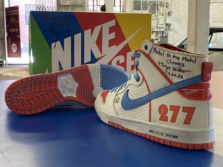 Magnus Walker Nike ‘277’ SB Dunk Sneakers, Dead Stock and Signed ...