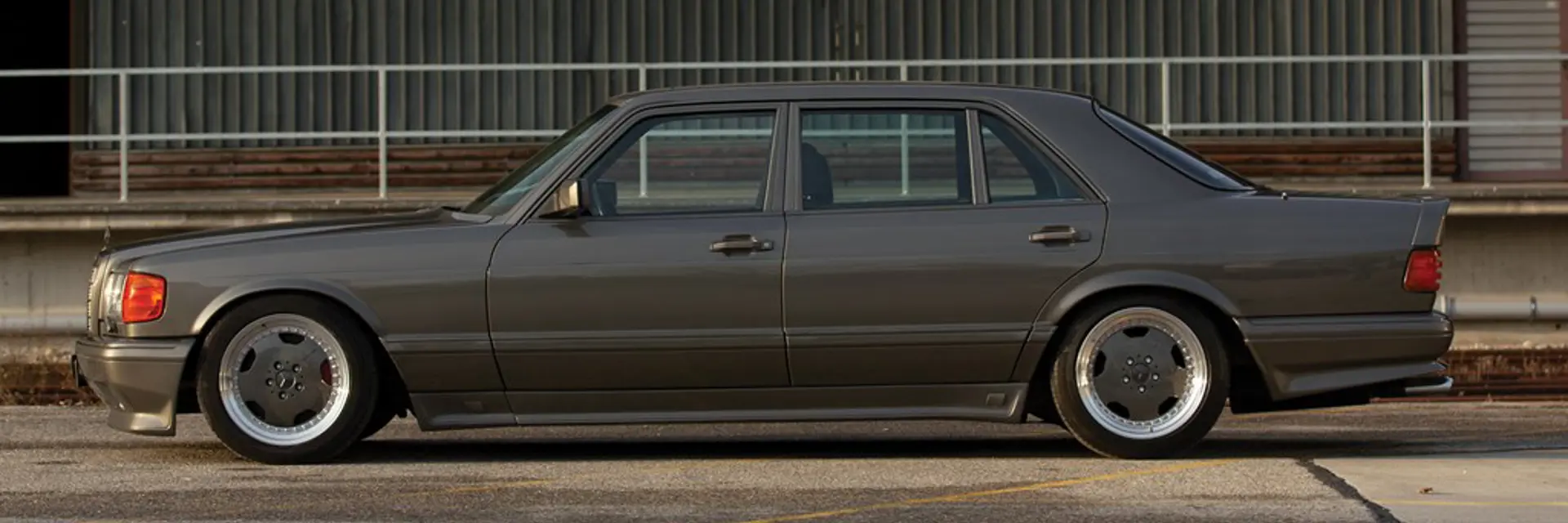 1989 Mercedes Benz 560 SEL AMG offered at RM Sothebys Paris live auction 2020