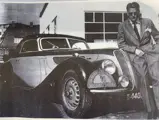 Morgens Skarring, pictured with chassis 74308, competed in the inaugural 1950 Svenska Rallyt till Midnattssolen. Courtesy of the owner.